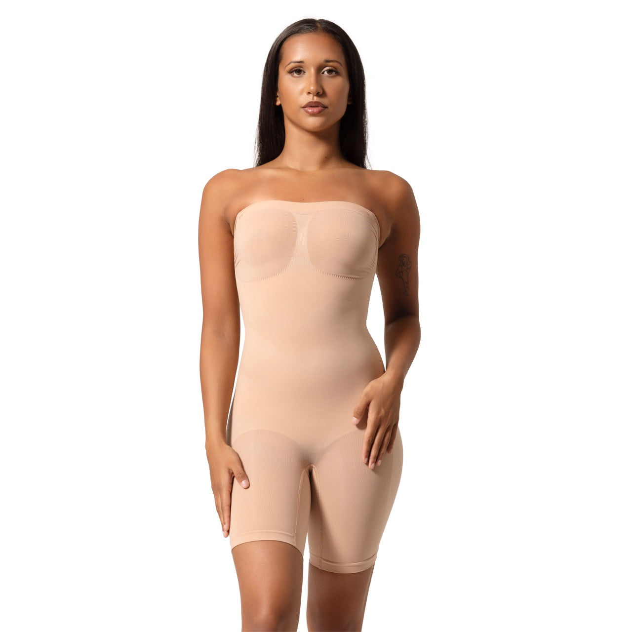 Nahtloser trägerloser Bodyshaper mit starkem Halt 
