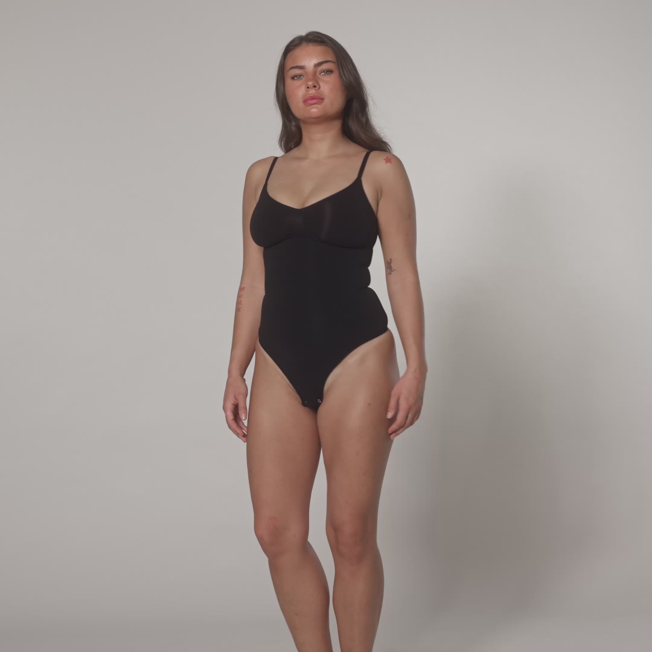 Nahtloser Bodysuit mit starkem Halt